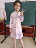 A 21 FUNB女童睡袍純棉春秋夏長(cháng)袖兒童浴袍女孩卡通星黛露睡衣酒店游泳 8801星黛露沒(méi)扣子 170 18碼(138-145cm身高) 曬單實(shí)拍圖