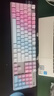 羅技（Logitech）K845機(jī)械鍵盤 有線鍵盤 辦公電腦打字鍵盤  電競(jìng)游戲發(fā)光全尺寸個(gè)性化定制鍵帽 K845茶軸+藍(lán)色妖姬鍵帽+桌墊 曬單實(shí)拍圖