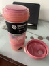 Blender Bottle 蛋白粉搖搖杯運動水杯 便攜健身水壺大容量刻度塑料杯帶粉盒杯子 粉色二代組合款22oz640ml 曬單實拍圖
