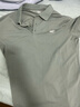 Lee新品標(biāo)準(zhǔn)版防曬紫外線刺繡Logo男女同款涼感短袖polo衫休閑潮 石灰色 XL 曬單實(shí)拍圖