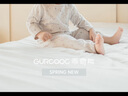 乖奇熊男女寶寶純棉內(nèi)衣套裝夏季薄款長袖空調(diào)服嬰幼兒家居服無骨 曬單實(shí)拍圖