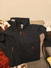 HELLY HANSEN, H/H海麗漢森h(huán)h經(jīng)典CREW防潑水防風戶外梭織外套休閑夾克 藏青色 L 曬單實拍圖