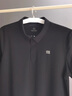 KOLON SPORT/可隆戶外POLO衫 男子接觸涼感防曬UPF50+冷黑功能短袖上衣 LHPT5AN007-BK 黑色 L175/96A 曬單實拍圖