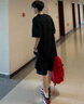 匡威（Converse）CONVERSE匡威官方 Straight Edge男女簡約電腦雙肩包書包10021138 10021138-A19 OSFA 曬單實(shí)拍圖