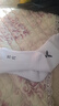 威克多（VICTOR）加厚羽毛球襪毛巾底運動襪SK172 sk198 SK172A 白色 （25-28CM）/1雙裝 曬單實拍圖