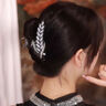 卡瑪倫麥穗發(fā)夾后腦勺2025新款發(fā)卡女抓夾鯊魚夾頭飾送女友生日七夕禮物 品牌發(fā)夾黑灰+禮盒裝 曬單實拍圖