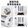 潛水艇（Submarine）純鋁煙管抽油煙機(jī)排風(fēng)管廚房煙道管加厚鋁管子衛(wèi)生間通風(fēng)管道配件 【180純鋁管】180mm內(nèi)徑*3米 曬單實拍圖