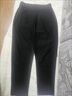 爆款哈倫褲女夏季新款冰絲垂感高腰休閑褲女大碼媽媽寬松顯瘦女褲 黑色 薄款 198-3夏季冰絲 L 103-115斤 曬單實(shí)拍圖