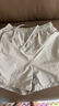無(wú)印良品（MUJI）女式 OBP再生尼龍 短褲 褲子女款女裝25年夏季款 BED99C5S 灰色 M (160/66A) 曬單實(shí)拍圖