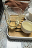 Edo玻璃公道杯【230ml】日式花瓣高硼硅公杯耐熱玻璃茶海分茶器 曬單實(shí)拍圖
