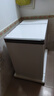 美的（Midea）210升雙溫雙箱家商兩用冰柜 大冷凍小冷藏臥式頂開(kāi)門冰柜 小型冰箱節(jié)能低音冷柜BCD-210DKEM(E) 曬單實(shí)拍圖