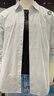 Calvin KleinJeans25春夏男士商務(wù)休閑通勤ck牛津紡條紋刺繡長袖襯衫4RB119G 曬單實拍圖