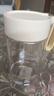 富光清然玻璃杯 高硼硅玻璃水杯子 女生便攜牛奶咖啡刻度茶杯330ml 曬單實拍圖