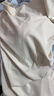咚憬純欲斜肩顯身材短袖連衣裙女夏季性感辣妹褶皺收腰顯瘦露肩包臀裙 灰藍色短款 XL 曬單實拍圖