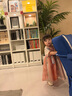 Shining Moment丨敦煌娃娃 漢服女童連衣裙一歲女寶寶周歲嬰兒夏抓周裙子新中式 短袖局印連衣裙 90 【12-18個月】 曬單實拍圖