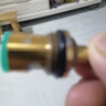 通用型水龍頭閥芯全銅4分快開水龍頭芯子三角閥單冷熱水陶瓷配件 （耐用精銅閥芯+送螺絲）1個(gè) 曬單實(shí)拍圖