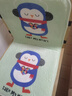 馨景樂幼兒園坐墊秋冬兒童小學(xué)生屁墊學(xué)生凳子靠背一體寫字桌椅墊學(xué)習(xí)椅 耳機企鵝幼兒卡通絨面椅背連體坐 36X67CM 曬單實拍圖