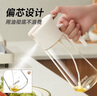 蘇泊爾（SUPOR）油壺自動(dòng)開(kāi)合玻璃油罐醬油瓶調(diào)味壺白色油瓶500ml噴倒兩用 曬單實(shí)拍圖
