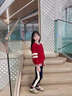 G.DUCKKIDS小黃鴨深圳小學(xué)生校服春秋裝兒童班服兩件套運動(dòng)會(huì )班服幼兒園園服 紅色兩件套 140 建議9~10歲【130-140cm】cm 曬單實(shí)拍圖
