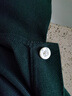 布克兄弟（BrooksBrothers）男夏季金羊刺繡珠地網(wǎng)眼修身短袖Polo衫 3003-墨綠色 XL 曬單實(shí)拍圖
