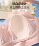 都市麗人女士內(nèi)衣胸罩薄款文胸女款2025年新款內(nèi)衣聚攏上托胸罩無鋼圈文胸 大胸顯小蕾絲性感內(nèi)衣-糖果紫 L (建議100-115斤） 曬單實(shí)拍圖