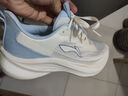 李寧輕風(fēng)丨跑步鞋女鞋秋冬季減震回彈透氣輕便休閑慢跑跳繩運動(dòng)鞋 【單層賈卡】乳白色/凈空藍-5 輕風(fēng) 39 曬單實(shí)拍圖