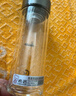 希諾雙層玻璃杯抗菌隔熱高檔車載水杯男2025新款鈦杯泡茶杯子XN-9103K 曬單實(shí)拍圖