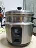 三角牌（Triangle）電飯煲老式電飯鍋不銹鋼家用4L微壓煮飯鍋3-4人米飯鍋304不銹鋼內(nèi)膽帶蒸籠 TG-Z40X12Z 曬單實(shí)拍圖