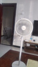 美的（Midea）電風(fēng)扇 家用七葉立式落地扇宿舍臥室輕音節(jié)能搖頭桌面小風(fēng)扇大風(fēng)力空氣循環(huán)風(fēng)扇 SAF30AC  曬單實拍圖