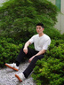 XJSGS官方國際正品牌男士高端休閑褲2025秋季修身透氣高級感商務(wù)西褲 高檔黑色長(cháng)褲【名牌男士】 春秋款 40 建議【196-205斤】 曬單實(shí)拍圖