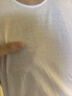 三槍【2件裝純棉】背心男打底運動汗衫跨欄無袖t恤白色老頭衫 曬單實拍圖