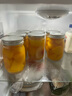 拜杰玻璃瓶密封罐蜂蜜瓶可蒸煮黃桃罐頭分裝果醬辣椒醬500ml*6臘八蒜 曬單實(shí)拍圖
