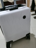 【次日達(dá)】14寸行李箱春秋航空登機(jī)箱20x30x40小型旅行拉桿箱廉航 白色【密碼鎖+萬(wàn)向輪】3節(jié)拉桿 14英寸 【免托運(yùn)可登機(jī)】 曬單實(shí)拍圖