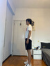 衣品天成2025夏季薄款休閑短褲男時(shí)尚撞色拼接中褲戶(hù)外運動(dòng)透氣五分褲子男 曬單實(shí)拍圖