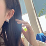 不對稱星星耳釘女甜酷風(fēng)精致時尚耳環(huán)小眾設(shè)計輕奢高級感氣質(zhì)耳飾 不對稱星星耳釘 曬單實拍圖