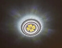 SUOYADA臥室燈吸頂燈現(xiàn)代簡(jiǎn)約led主臥燈2025年新款網(wǎng)紅水晶書房房間燈具 四葉草48cm三色變光 曬單實(shí)拍圖