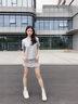CAMILA KSENIA小白鞋女士2025新款夏季鞋子休閑跑步鞋厚底運(yùn)動(dòng)鞋女百搭高檔板鞋 黑色 38 曬單實(shí)拍圖