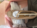 73Hours女鞋波西塔諾2025春季新品純色平底圓頭芭蕾鞋漁網(wǎng)鞋 曬單實(shí)拍圖