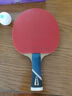 雙魚(yú)（DOUBLE FISH） 乒乓球拍初學(xué)者成品拍雙面反膠皮套裝快攻型學(xué)生業(yè)余訓練乒乓拍 橫拍 5A+橫拍（單）12球 曬單實(shí)拍圖