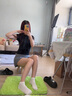 耐爾襪子女7A抗菌夏季薄透氣船襪棉女士短襪淺口女款襪 7A抗菌-本白*3+黑色*2 均碼 曬單實(shí)拍圖