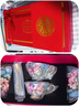 赟婭骨瓷杯子新婚送新人新娘結(jié)婚禮物高檔實(shí)用伴手禮閨蜜生日高級(jí)禮盒 玫瑰對(duì)杯-紅色禮盒 曬單實(shí)拍圖