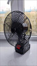 戶(hù)外續航擺攤鋰電【工業(yè)】充大功率級便攜電風(fēng)扇野外露營(yíng)618持久 8寸金屬款配10節2個(gè)電池（續航18 曬單實(shí)拍圖