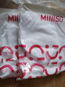 名創(chuàng)優(yōu)品（MINISO）2件裝短袖t恤男夏季純白色重磅純棉寬松半袖男生百搭休閑大碼體恤 【2件裝】白色(空白)+白色(空白) L 175 (名創(chuàng)優(yōu)品 品控嚴格) 曬單實拍圖