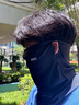 匹克防曬面罩男掛耳戶(hù)外登山釣魚(yú)遮陽(yáng)面巾女脖套男士騎行面罩 黑色 曬單實(shí)拍圖