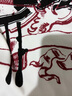 曦牧遙美式復(fù)古印花v領(lǐng)短袖t恤女夏季亞文化朋克風(fēng)y2k千禧辣妹短款上衣 白色【優(yōu)質(zhì)款】 M 曬單實拍圖