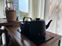 鳴盞 全自動(dòng)上水電熱水壺煮茶器家用玻璃茶臺一體電茶爐燒水壺茶具茶臺多功能電陶爐底部上水7檔控溫 1L MZ171不銹鋼壺【基礎款+茶洗】 曬單實(shí)拍圖