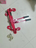RSRDDY棘輪拉緊器鏈條杠桿收緊器鏈條吊索具貨車雙鉤固定緊鏈器緊線器 棘輪式1/4-5/16帶3米鏈條 曬單實(shí)拍圖