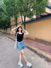 啄木鳥(niǎo)厚底老爹鞋子夏季女2025新款女鞋薄款透氣網(wǎng)面百搭增高休閑運(yùn)動(dòng)鞋 香檳金【夏季透氣款】 37 (235mm) 曬單實(shí)拍圖