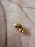 周大福 金豆子 福字 小福豆黃金投資金 IF1689七夕情人節(jié)禮物 曬單實拍圖