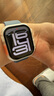 Apple Watch Series 10 GPS+蜂窩款42毫米銀色鋁金屬表殼丹寧色運動型表帶S/M MWXJ3CH/B*企業(yè)專享 曬單實拍圖